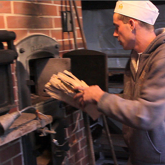 Holz für das Brot